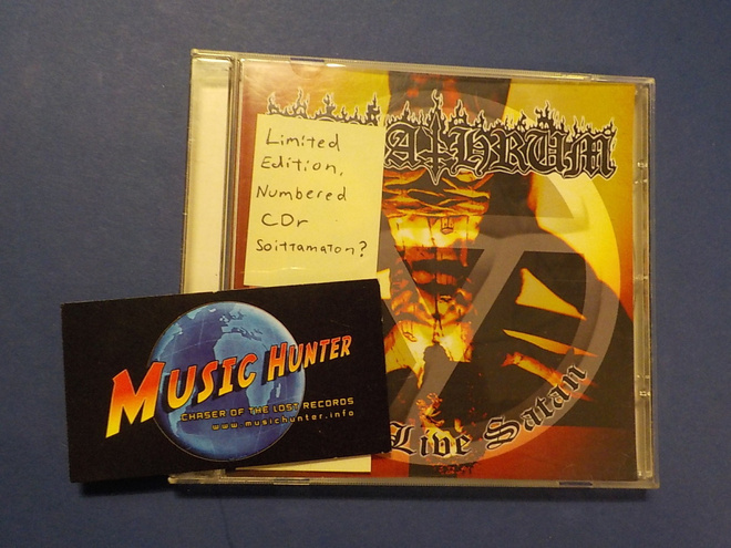 BARATHRUM - LONG LIVE SATAN LIMITED EDITION CDR