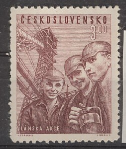 Tsekkoslovakia Mi 654 +