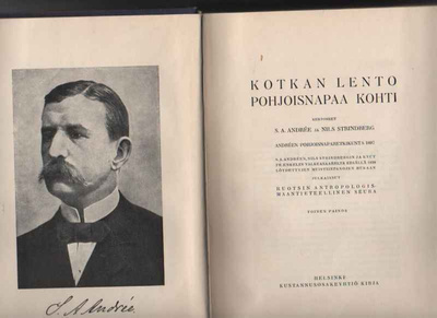 Andree et al..: Kotkan lento Pohjoisnapaa kohti, Kirja 1930