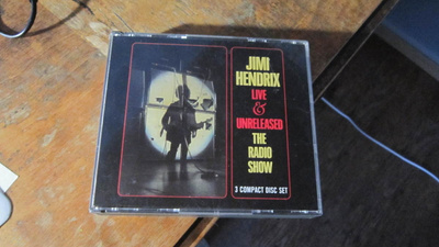 Jimi Hendrix 3CD BOX 1989 Live & Unreleased The Radio Show