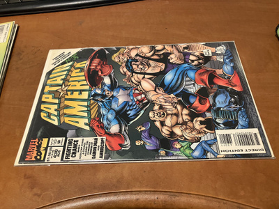 MARVEL CAPTAIN AMERICA 430/1994 HYVÄ