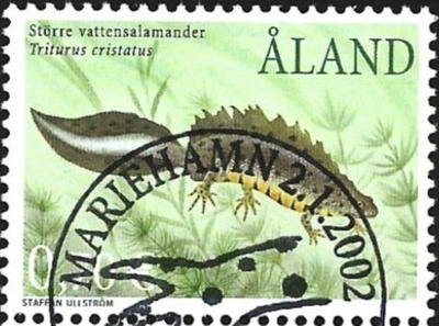 Åland 2002  Yleismerkit  0,70 €  EP alareuna LOISTO LaPe 200
