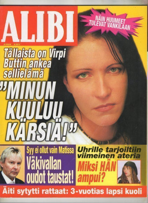 Alibi n:o 3 2006 Syy ei ollut vain Matti Nykäsessä. Virpi Bu