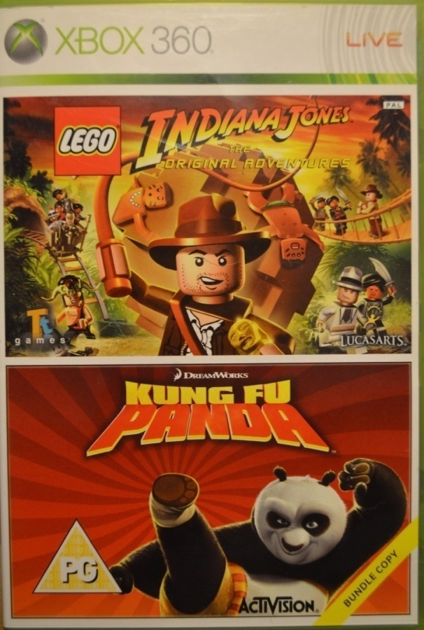 Xbox 360 Lego Indiana Jones & Kung Fu Panda