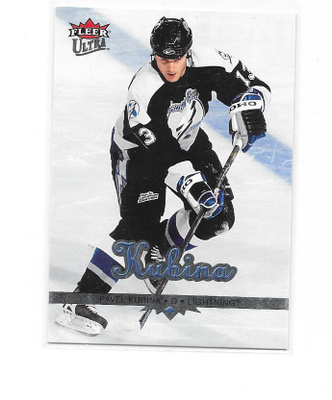 2005-06 Ultra #178 Pavel Kubina Tampa Bay Lightning