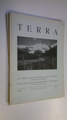 Terra 1944 n:o 1-4 : Suomen maantieteellisen seuran aikak...