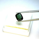 Kromi turmaliini 5.34ct syvä vihreä viistehiottu Itä-Afrikka - pikkukuva 3