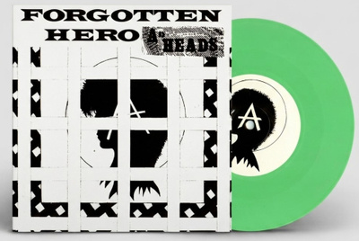 A-HEADS - Forgotten Hero 7” EP 2022 repress,ltd green vinyl