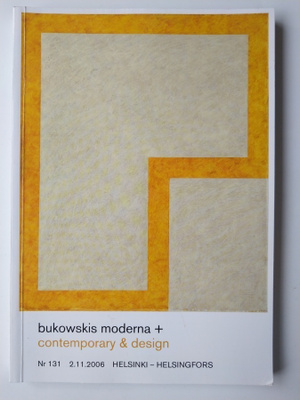 Bukowskis moderna + contemporary & design Nr 131 kataloogi