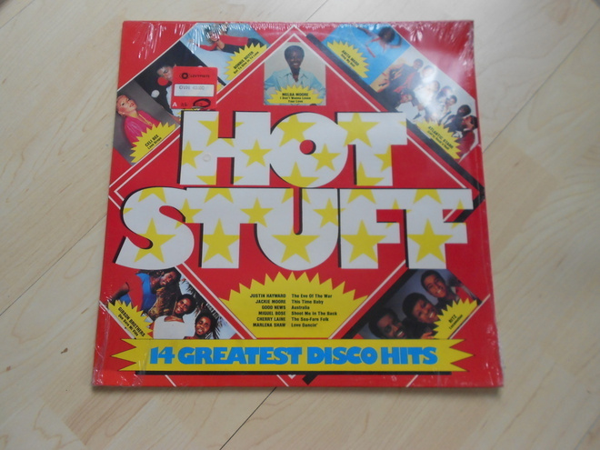 Hot Stuff : Muoveista avaamaton LP vuodelta 1979