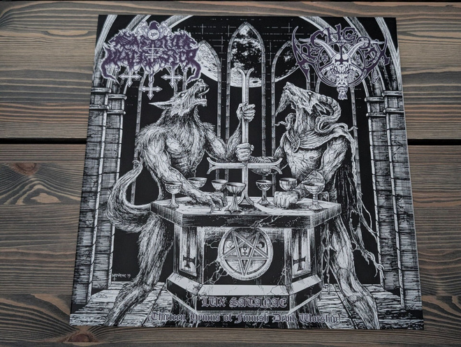 Satanic Warmaster / Archgoat - Lux Satanae