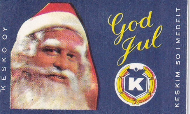 God Jul. Kesko . joulupukki  ,   s86