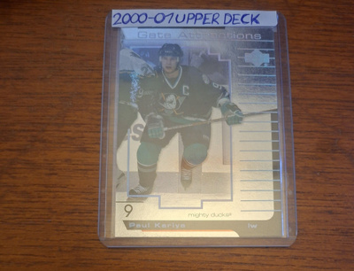 2000-01 Upper Deck -Gate Attractions