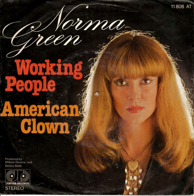 NORMA GREEN: Working People / American Clown  7"kk