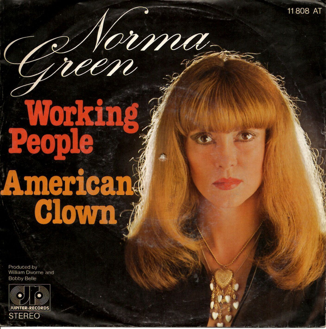 NORMA GREEN: Working People / American Clown  7"kk