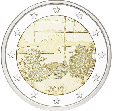 ** SUOMI 2€ 2018 Saunakulttuuri pillerissä **