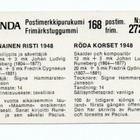 Purkkakyva Panda Postimerkkipurukumi. Punainen Risti. - pikkukuva 2