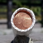 1 Cent Vuodelta 2005. Leijonalla. Pätkän paino -116g - pikkukuva 2