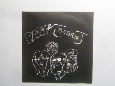 Pasi & Trabant: Yksin 7" single 1991