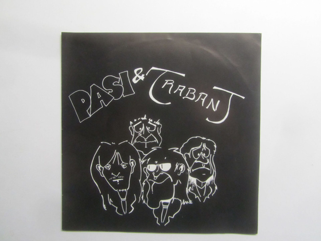 Pasi & Trabant: Yksin  7" single  1991