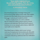 Ilja Leonard Pfeijffer: Grand Hotel Europa - pikkukuva 2