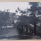 Savonlinna, kylpylaitos, silta kylpylaitokselle 1926, ei p. - pikkukuva 1