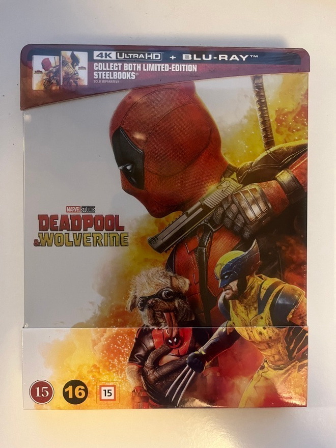 Deadpool & Wolverine - Deadpool art - Steelbook (4K UHD UUSI