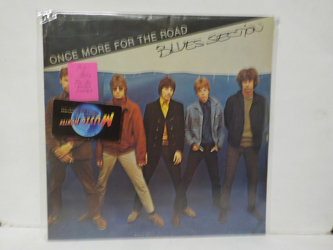 BLUES SECTION - ONCE MORE FOR THE ROAD M-/EX+ SUOMI 1980 LP