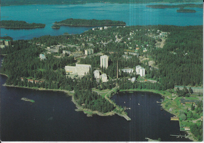 Savonlinna ilmakuvakortti . e134