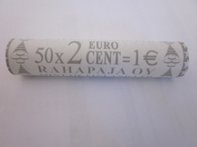 Suomi 2 cent rulla v. 2004