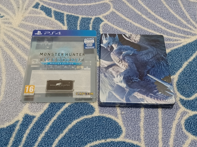 Monster Hunter World Iceborne Steelbook PS4