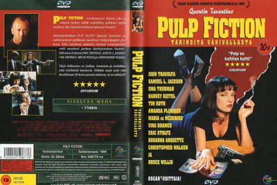 Pulp Fiction (4 165) K -FI- suomik. DVD egmont