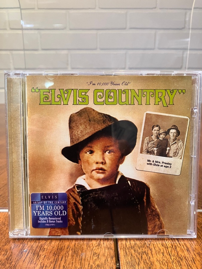 Elvis Presley - I'm 10000 years old - Elvis country cd