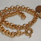 21k kullattu Kanadalainen papu rannekoru Gold plated - pikkukuva 2