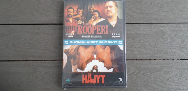 DVD: Rööperi (2009) + Häjyt (1999) 2xDVD, UUSI