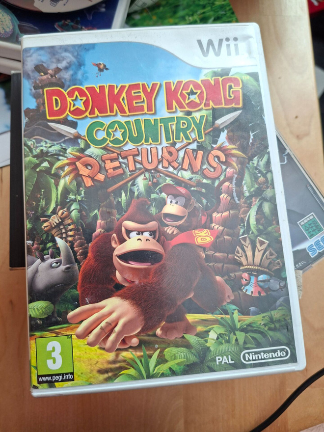 WII Donkey Kong Country Retuns CIB