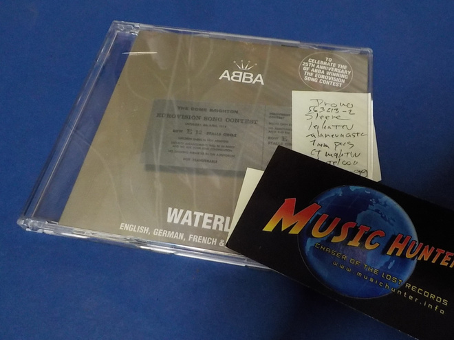 ABBA - WATERLOO RUOTSI 1999 PAINOS CD SINGLE