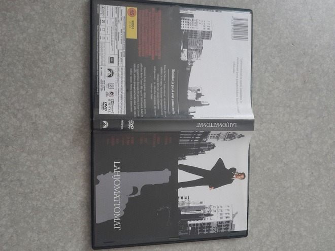 Lahjomattomat dvd,sean connery