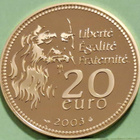Ranska, Mona Lisa 1/2 oz kultaraha kullan hinnalla. Hyvä. - pikkukuva 2