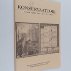 Konservaattoriliiton lehti nro 72, 1/2003 - pikkukuva 1