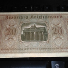 Germany Saksa 20 Mark 1940-45 P139 VF - pikkukuva 2