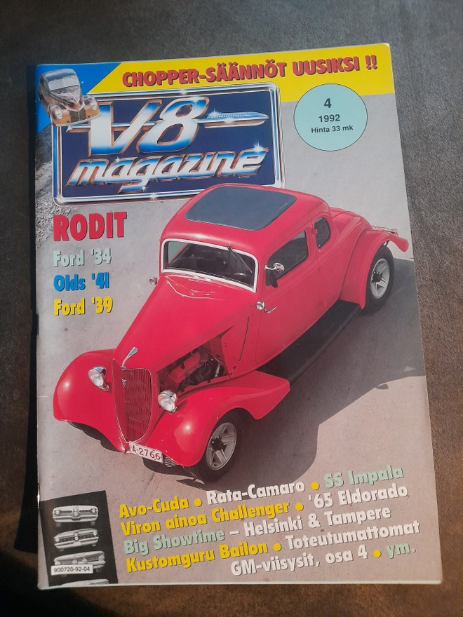 V8 Magazine 1992 - 4