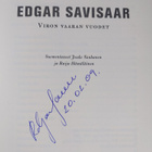 Edgar Savisaar : Viron vaaran vuodet (signeerattu) - pikkukuva 3