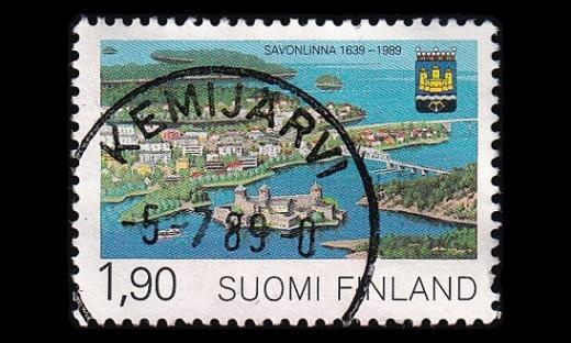 1086 o Savonlinna kaunis Kemijärvi 5.7.89 (1989)