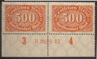 Saksa Mi 251 HAN 8699.22 (+) ilman liimaa