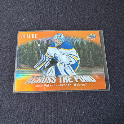 Upper Deck Allure Across the pond Ukko-Pekka Luukkonen