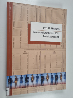 Työ ja terveys -haastattelututkimus 2003 : taulukkoraportti