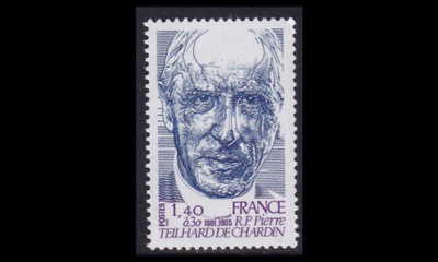 Ranska 2264 ** Pierre Teilhard de Chardin (1981)