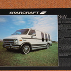 1981 Chevrolet Starcraft esite - KUIN UUSI - pikkukuva 1