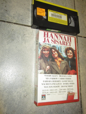 HANNAH JA SISARET - VHS v 1986 - ISOKOPPA ( ALLEN . FARROW )